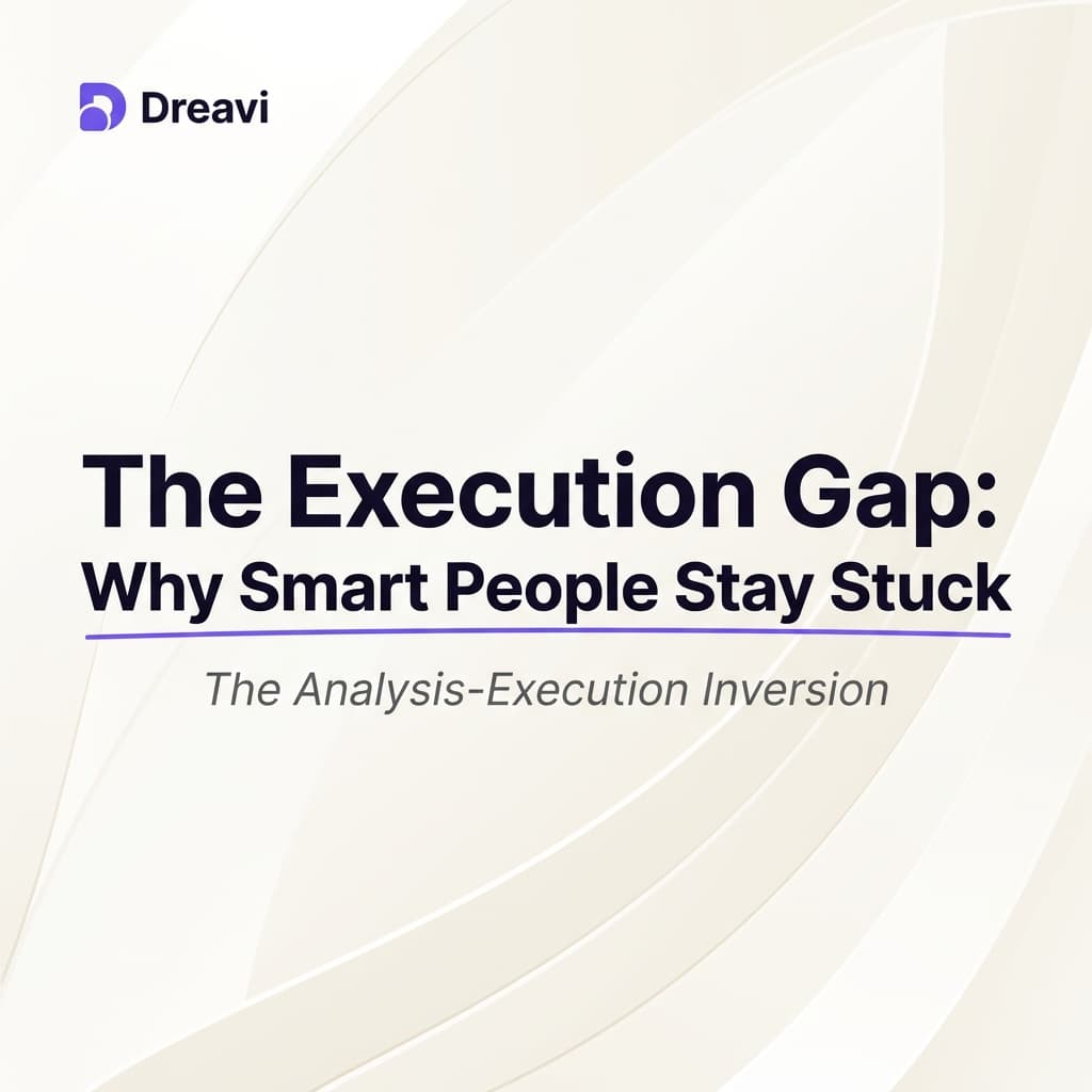 The Execution Gap: Why Smart People Stay Stuck
