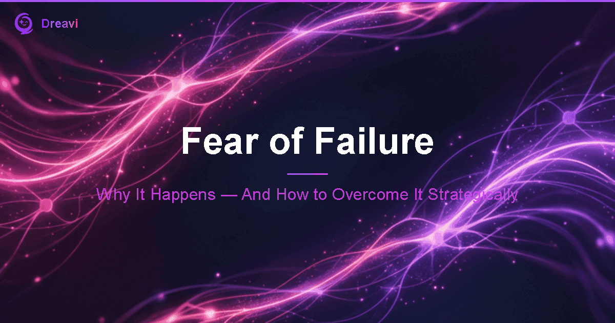Fear of Failure: Why It Happens — And How to Overcome It Strategically