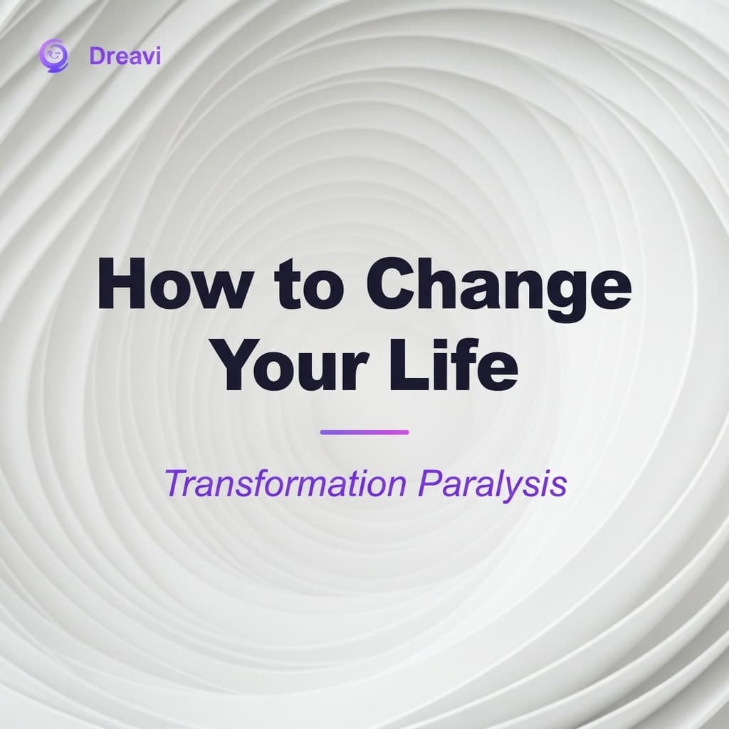 How to Change Your Life (When You Don't Know Where to Start)