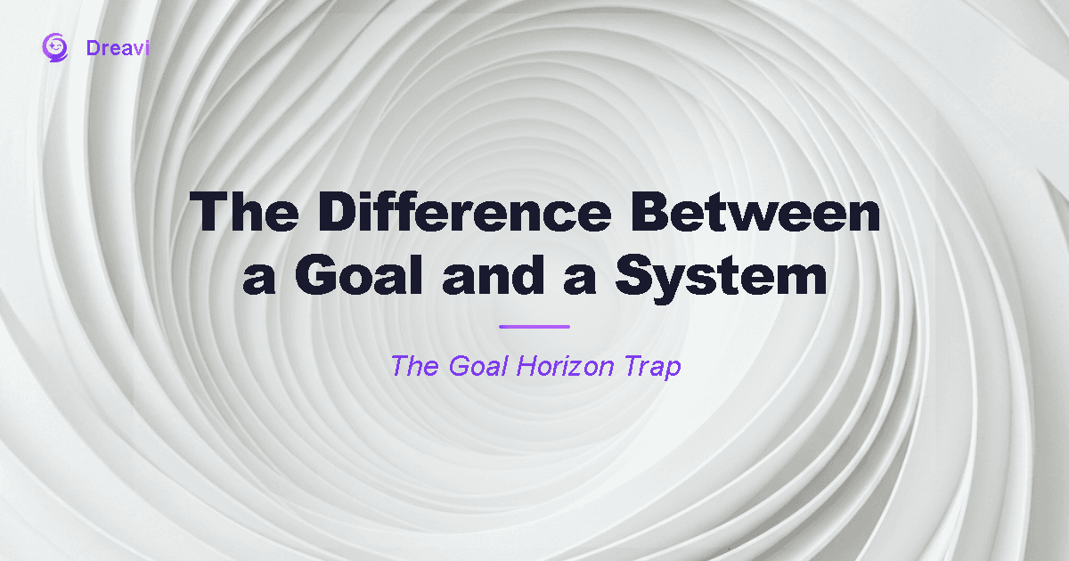 The Difference Between a Goal and a System (And Why Only One Works)